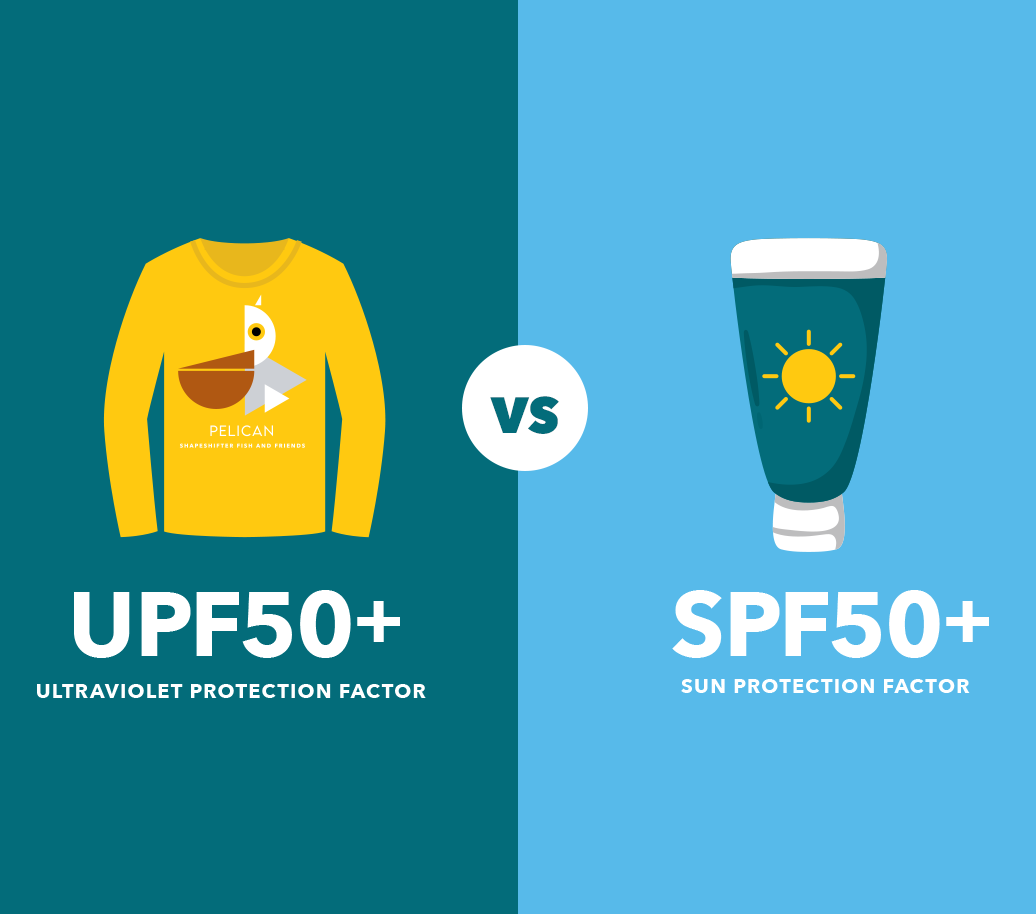What is the difference between UPF and SPF?