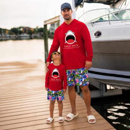 UPF50+ Swim Shorts with Chafe-Free Liner | Kids & Adults
