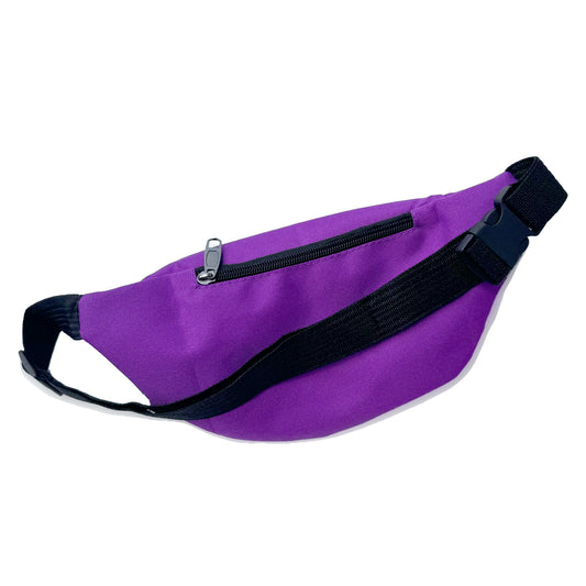 Purple Frog Water Resistant Belt Bag for Kids & Adults