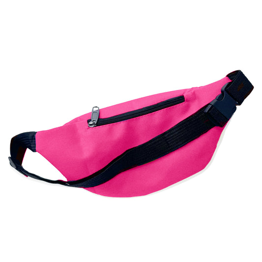 Pink Pufferfish Water Resistant Belt Bag for Kids & Adults