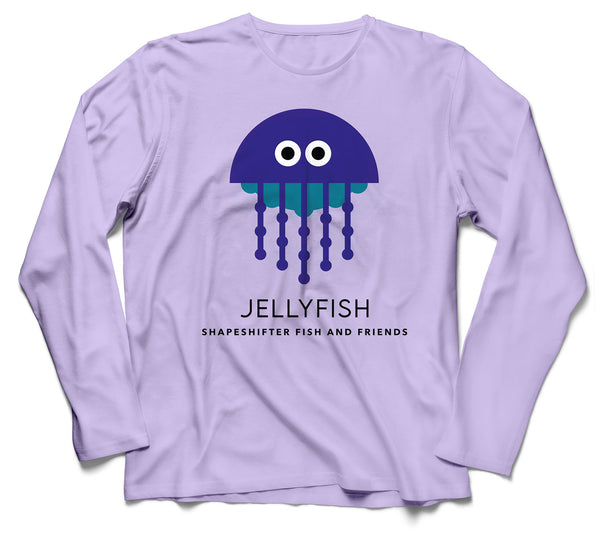 Jellyfish | Sun Protective Long Sleeve for Women | Women's Sun Shirt | Lilac