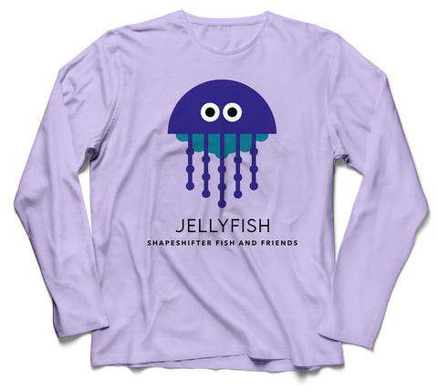 Jellyfish | Sun Protective Long Sleeve for Women | Women's Sun Shirt | Lilac