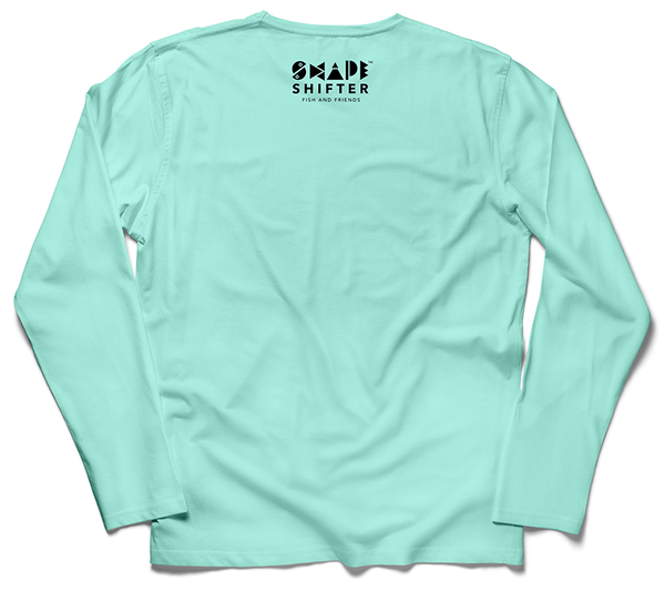 Sun Protective Long Sleeve | Seagrass Green Turtle | ShapeShifter Fish and Friends