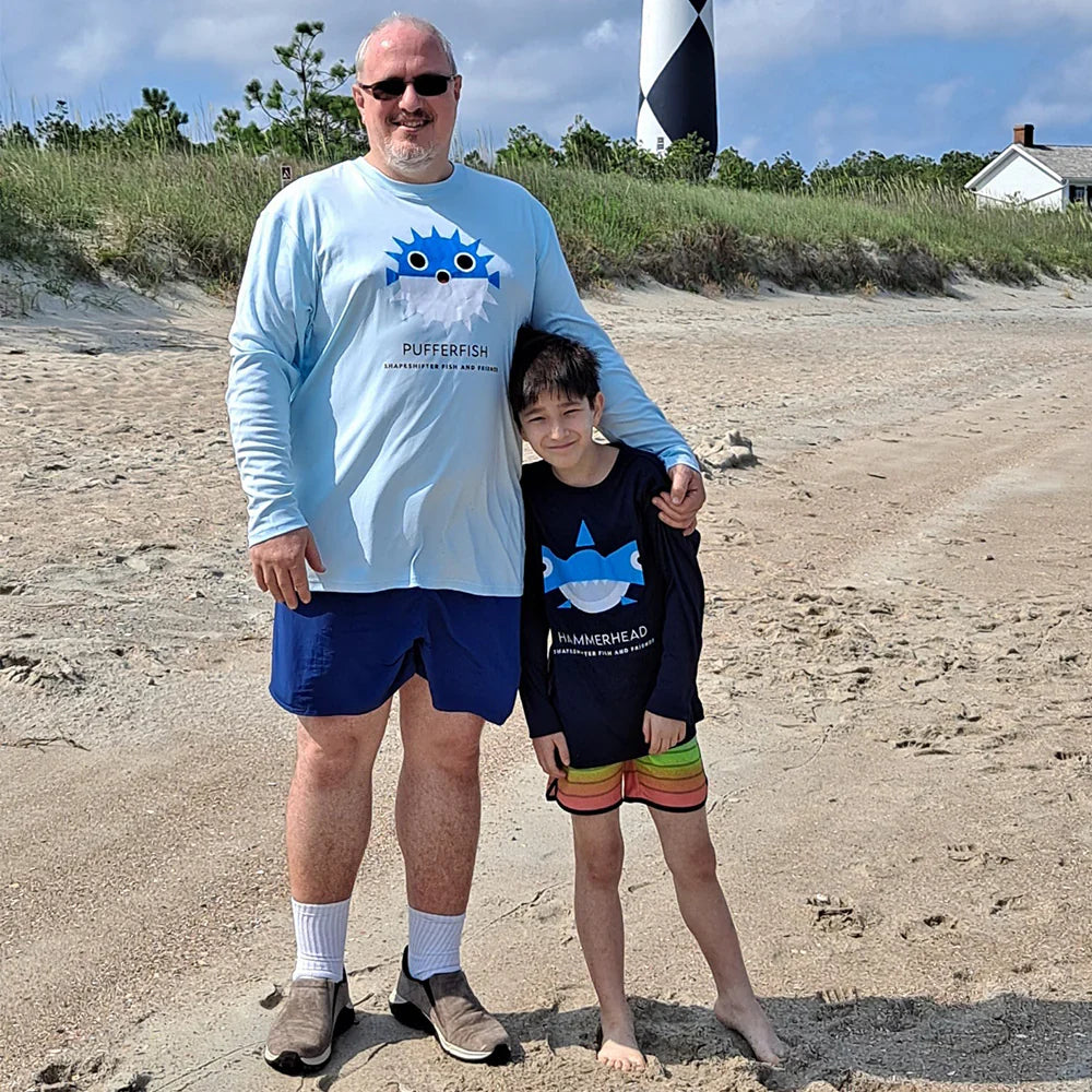 UPF50+ Sun Protection Shirts for Kids & Adults