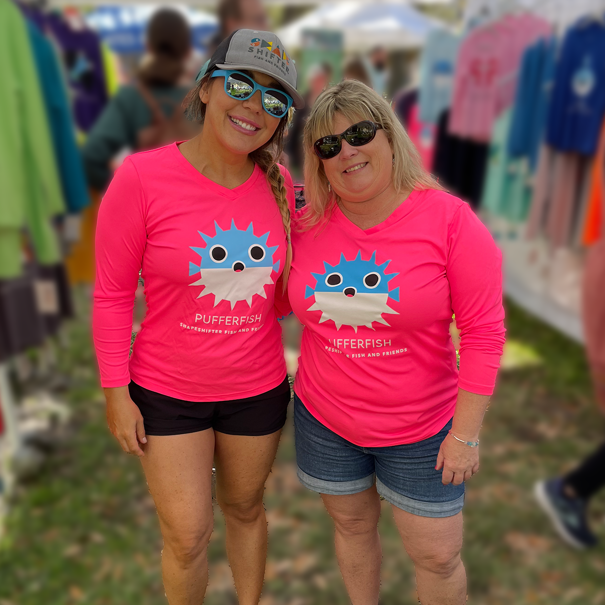 Ladies V-Neck UPF50+ Sun Protection Swim & Sun Shirts