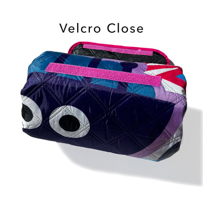 Large Waterproof Fish and Friends Beach Blanket with Handle – Sandproof, Foldable & Lightweight Outdoor Mat