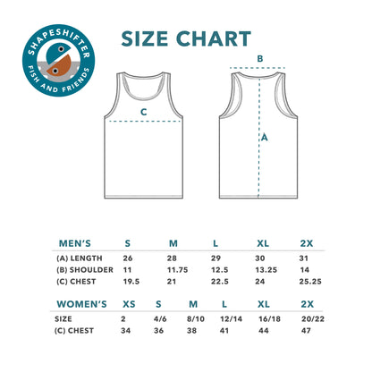 Lime Green Whale Shark Ladies UPF Tank Top