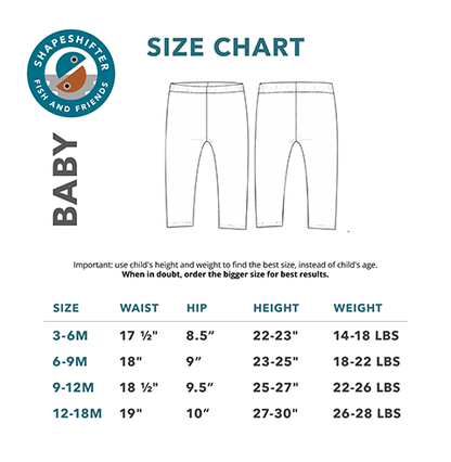UPF50+ Baby Swim Leggings | Sun Protective Infant Swim Pants for Beach & Pool
