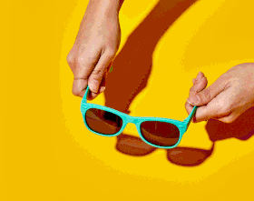 Toddler Seahorse Sun Shirt and Sunglasses Bundle
