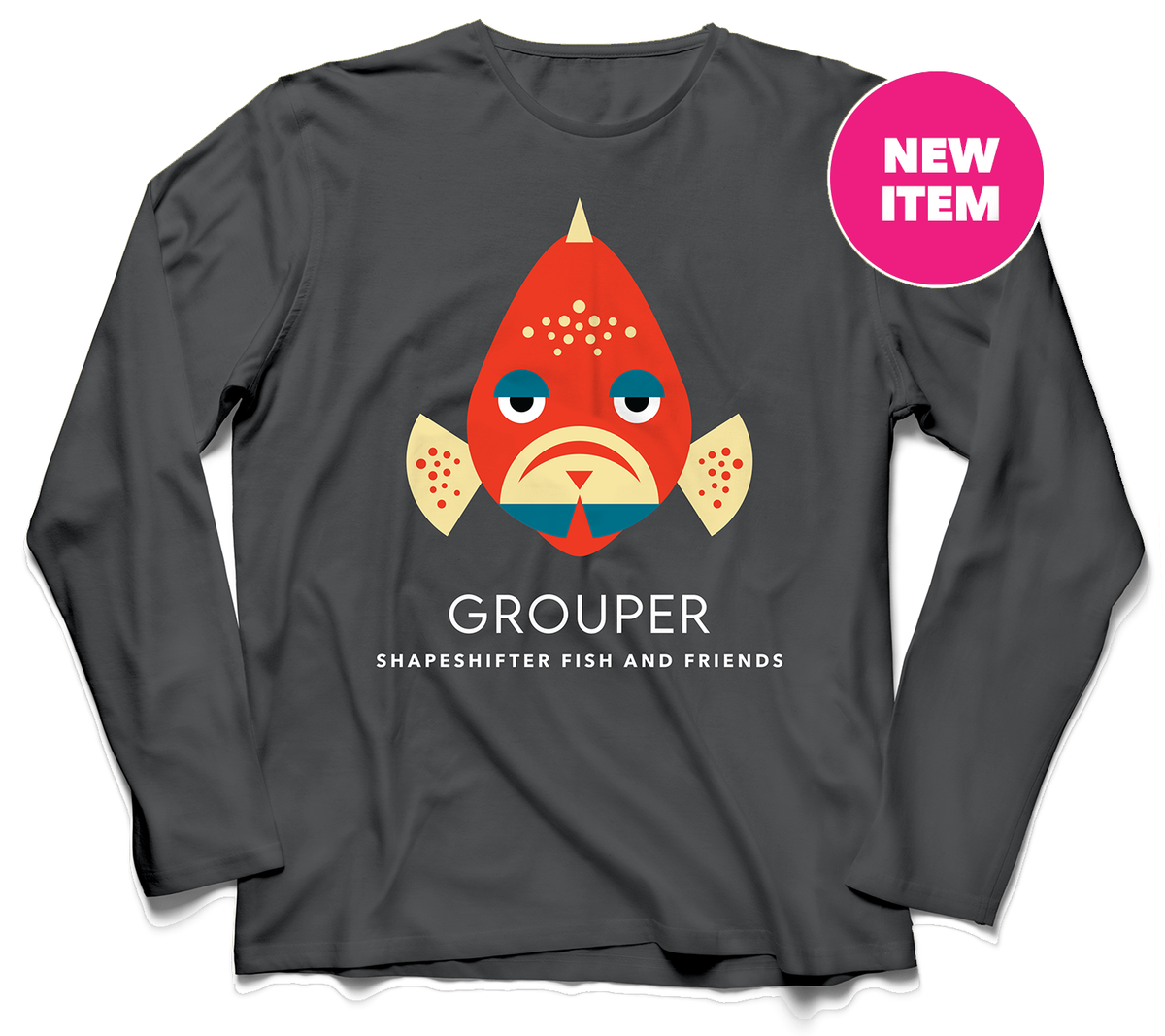 grouper long sleeve sun shirt