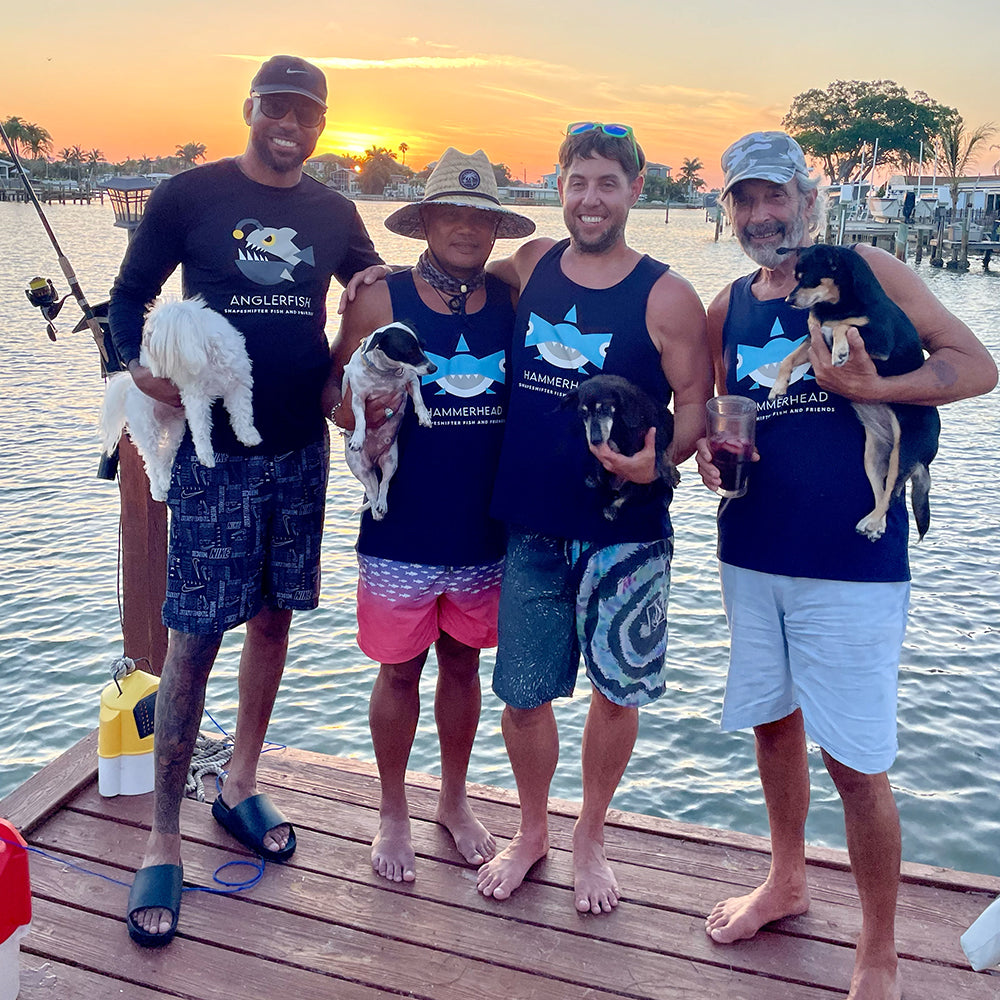 Navy Hammerhead Men's UPF Tank Top