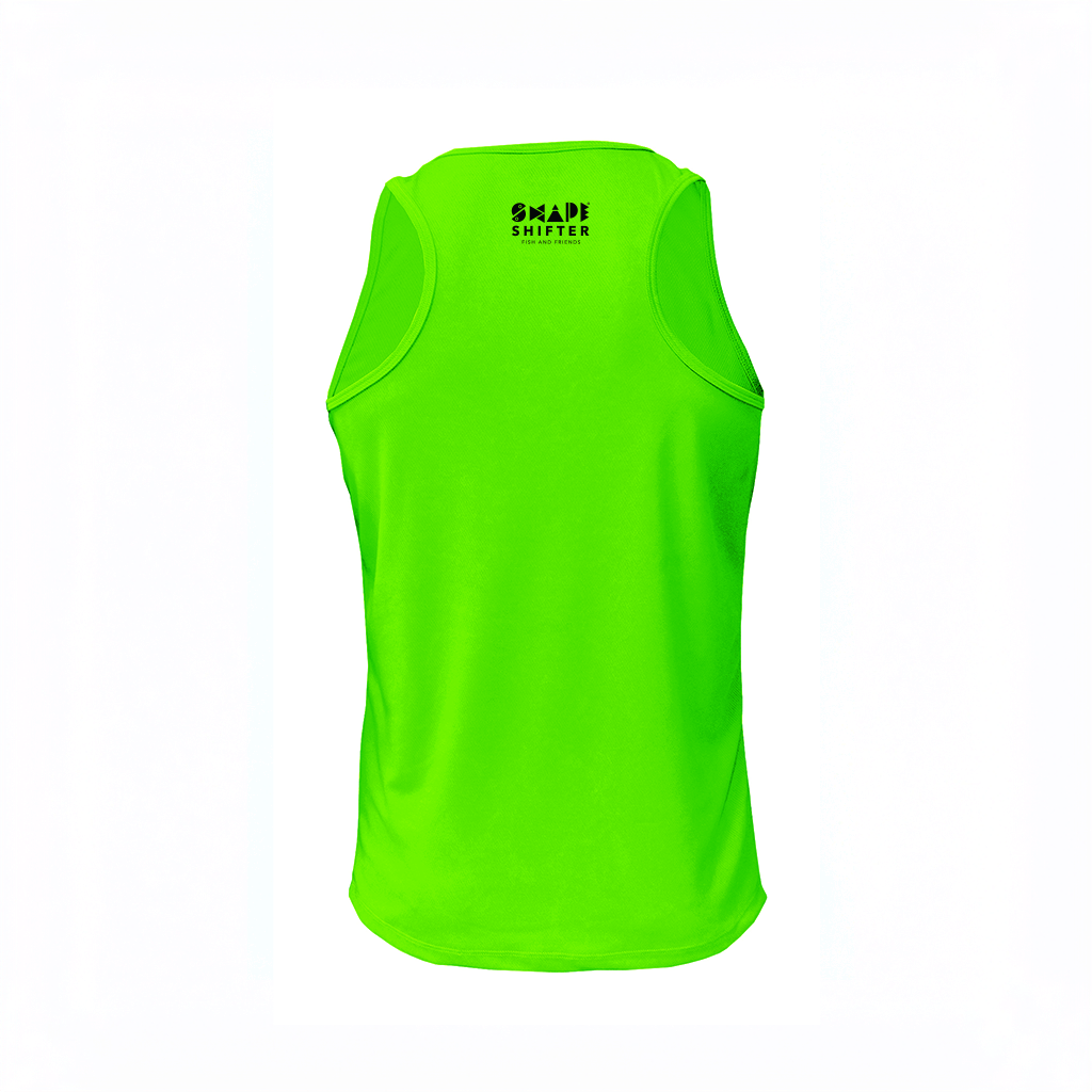 Neon Green Gecko Men's UPF Tank Top