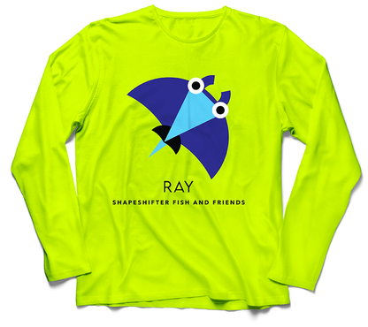 Neon Yellow Ray UPF50+ Sun Protection Shirt