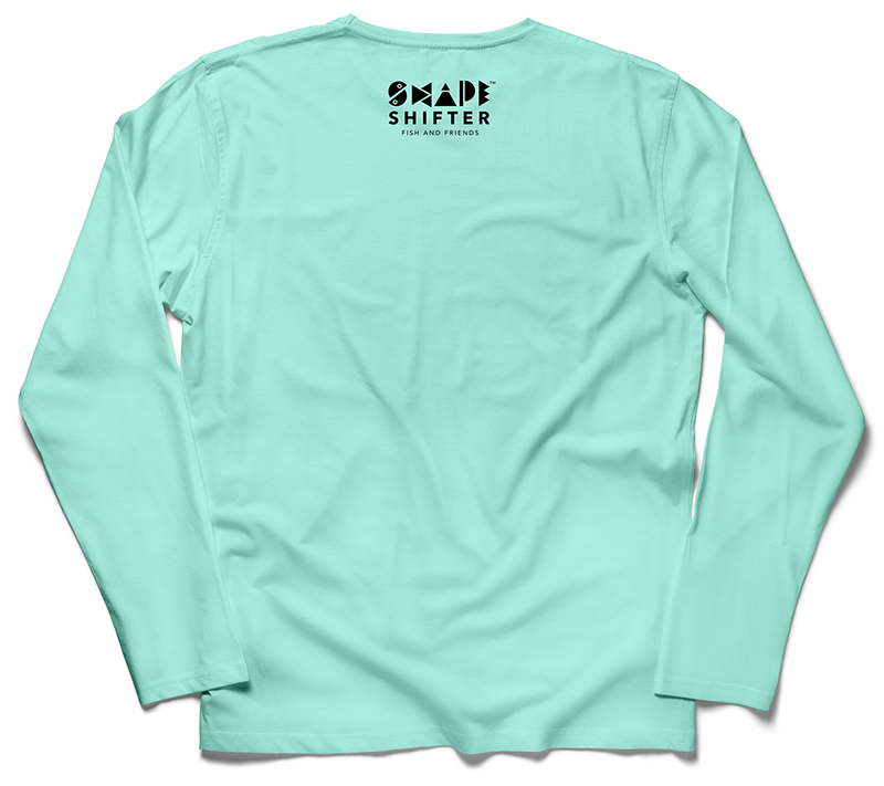 Seagrass Turtle Upf50 Sun Protection Shirt UPF 50+ rashguard by ShapeShifter Fish and Friends back view