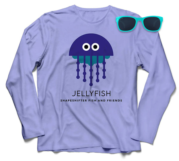 Toddler Jellyfish Sun Shirt and Sunglasses Bundle