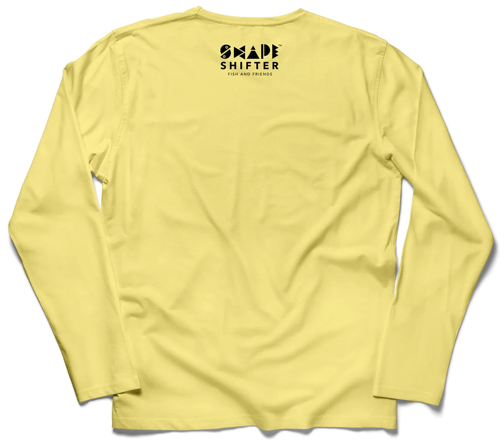 UPF50+ Yellow Marlin Sun Shirt - Adult & Kids Sizes