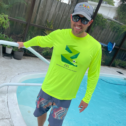 Neon Yellow Eel UPF50+ Sun Protection Shirt