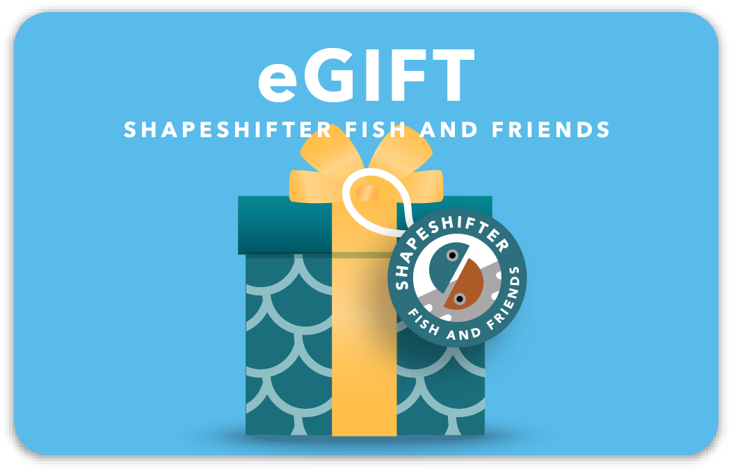 ShapeShifter Fish and Friends holiday eGift Card | Sun Protective | Tampa Bay Florida