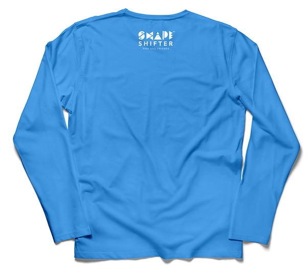 Sun Protective Long Sleeve | Columbia Blue Manatee | ShapeShifter Fish and Friends