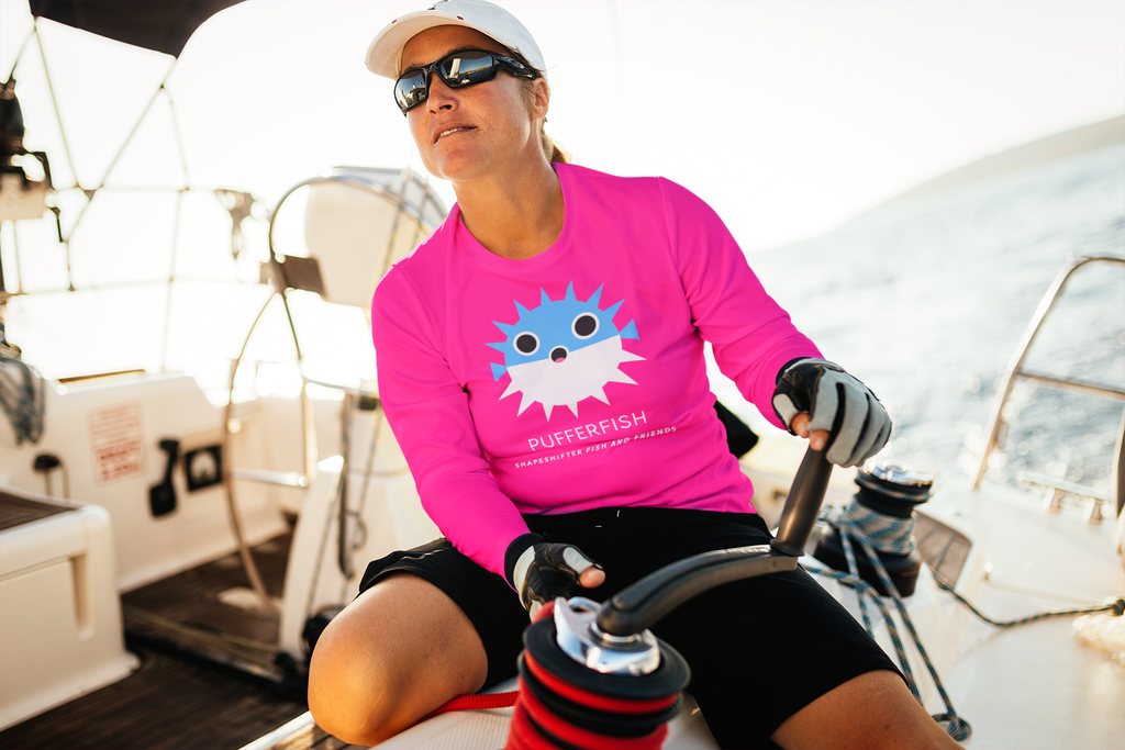 Stylish Sun Protective Clothing - Doused in Pink