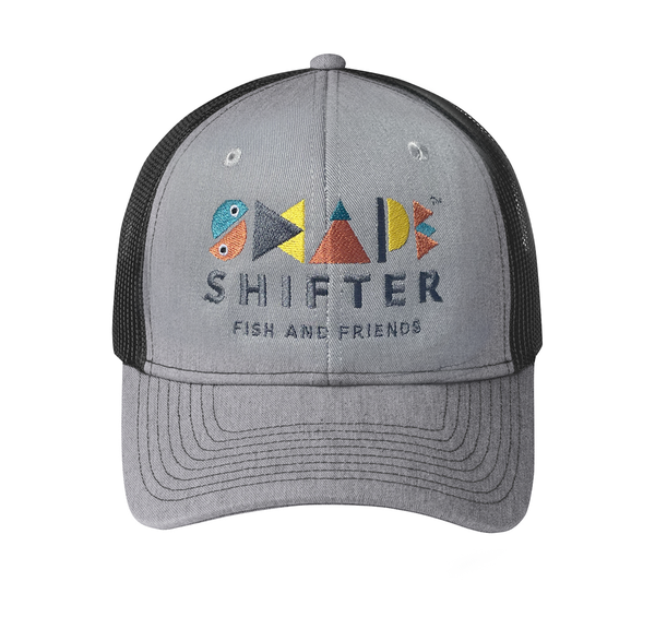 ShapeShifter Fish and Friends Logo Trucker Hat - Adult
