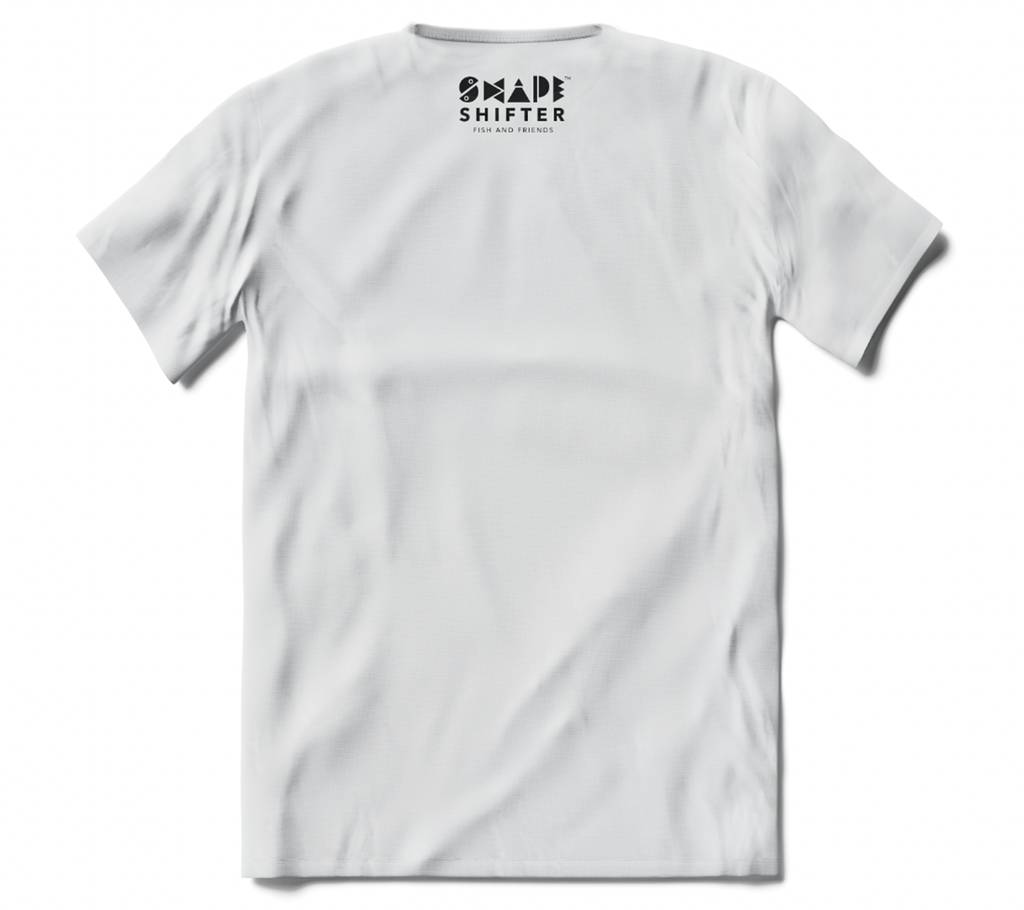 White Rainbow Octopus UPF50 Short Sleeve Sun Protective Tee